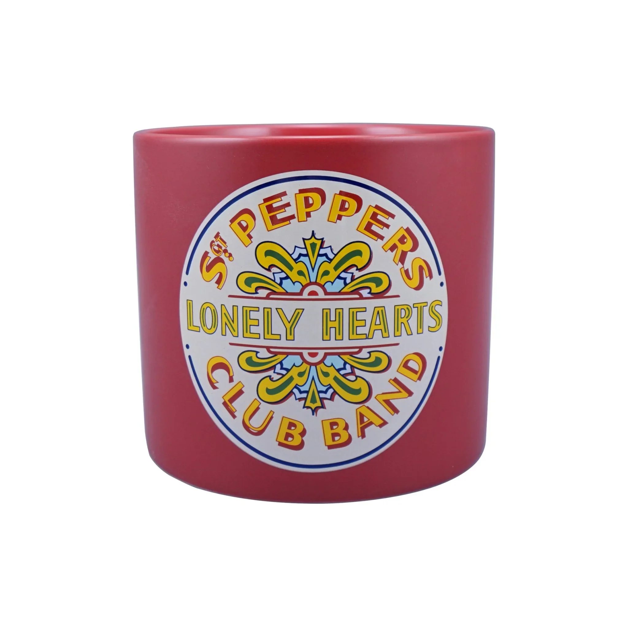 Sgt. Pepper 10cm Red Plant Pot